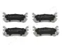 Задні тормозні (гальмівні) колодки Japan Parts PP391AF (фото 1)