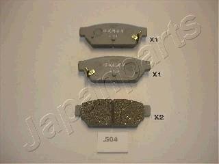 Задние тормозные колодки japan Parts PP504AF