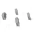 Задние тормозные колодки japan parts PP901AF
