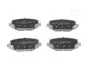 Задние тормозные колодки japan parts PP908AF