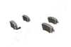 Задні тормозні (гальмівні) колодки Japan Parts PPK06AF (фото 3)