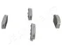 Задние тормозные колодки japan parts PPW05AF