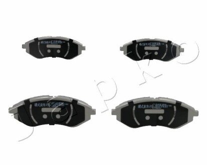 Передние тормозные колодки japko 50W07 на Chevrolet Aveo т200