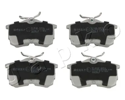 Задние тормозные колодки JAPKO 51407 Хонда Аккорд 7