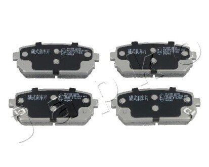 Задние тормозные колодки japko 51K10 на Киа Каренс 2, 3