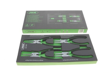 Набір пласкогубців jbm 15454