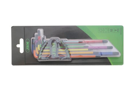Набір ключів Г-под. Torx jbm 54532