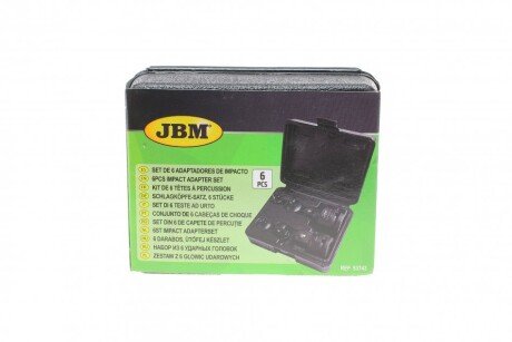 Набор головок jbm 53743