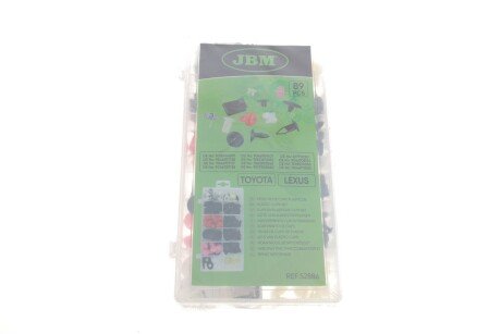 Набор клипс jbm 52886