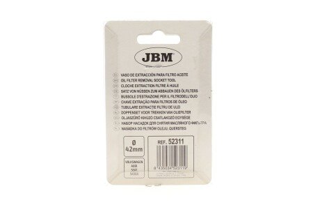 Насадка для зняття масляного фільтра jbm 52311