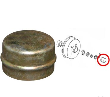 Предохранительная крышка, ступица колеса jp group 1151450200