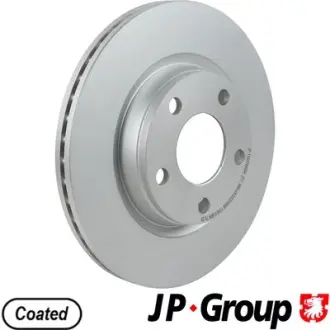 Гальмiвнi диски JP group 1163112600 Ауди А4 б7