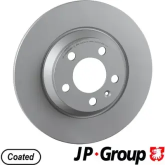 JP GROUP VW Диск гальмівний задній POLO 1.5 18-, 2.0 17-, AUDI JP group 1163208800