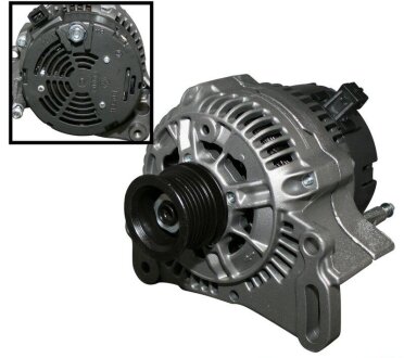 VW Генератор Caddy II,Golf III, Passat -96 jp group 1190100400 на Фольксваген Кадди 2