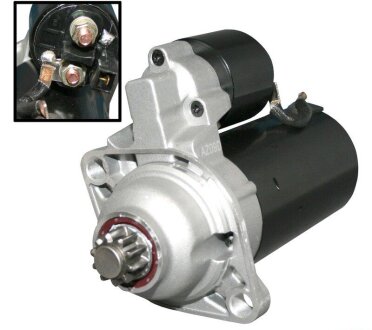 Стартер Caddy II 1.9 TDI 96- jp group 1190301100