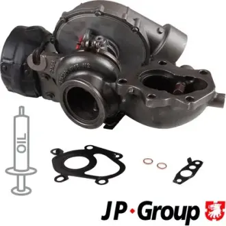 JP GROUP NISSAN Компресор наддуву NV400 Автобус (X62, X62B) dCi 135 14-, OPEL MOVANO B Фургон (X62) 2.3 CDTI FWD (FV) 14- JP group 1217401700