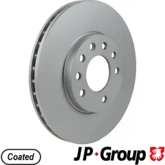 Гальмiвнi диски переднi JP group 1263105200 Опель Мерива а