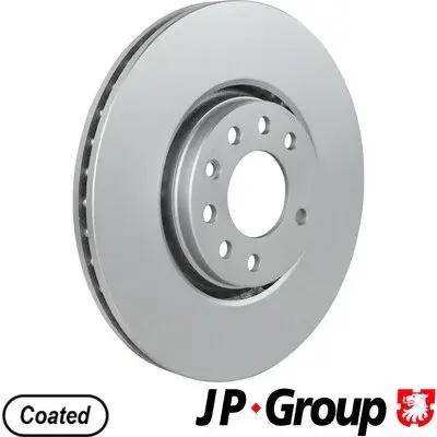 Гальмiвнi диски JP group 1263105300