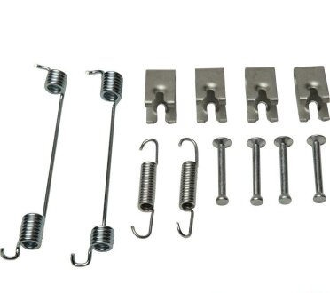 Комплект пружинок барабанных тормозов зад CORSA/GRANDE PUNTO 05- 203х38 jp group 1264003510 на Пежо Біпер