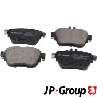 Гальмiвнi колодки дисковi заднi JP group 1363617610