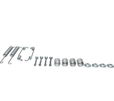 Комплект пружинок барабанных тормозов зад TRANSIT 00- jp group 1563950510 на Форд Транзит 5