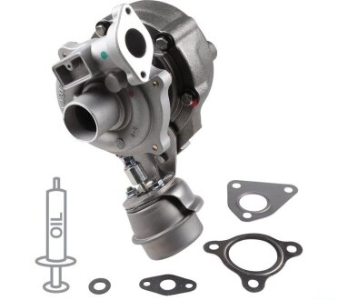 FIAT Турбина Doblo, Idea,Punto 1.3JTD 05- jp group 3317400200 на Фиат Гранде пунто