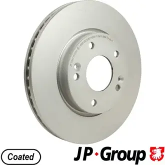 Гальмiвнi диски переднi JP group 3563100800 Киа Маджентис 2007