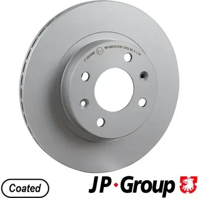 JP GROUP HYUNDAI гальмівний диск передн.i10 08- JP Group 3563102800 (фото 1)