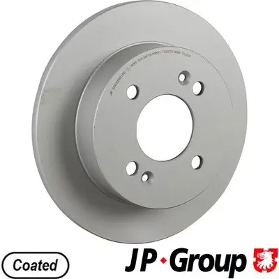 JP GROUP HYUNDAI Гальмівний диск задній i10 II (BA, IA) 1.0/1.2 13-19 JP Group 3563202100 (фото 1)