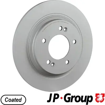 JP GROUP гальмівний диск задн. KIA CEED 18- JP group 3663201100