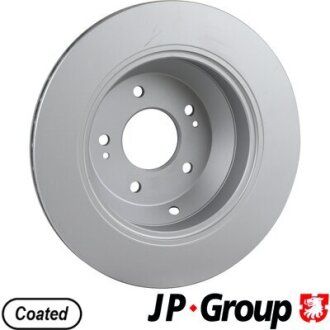 Диск гальм. задн. KIA SORENTO 15- jp group 3663201400