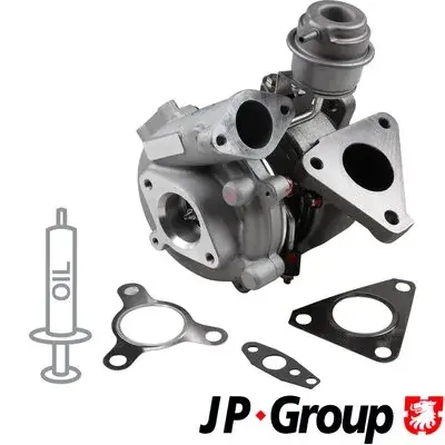 JP GROUP NISSAN Турбіна X-TRAIL I 2.2 01-, PRIMERA 2.2 02-, ALMERA II 2.2 03- JP Group 4017402100 (фото 1)