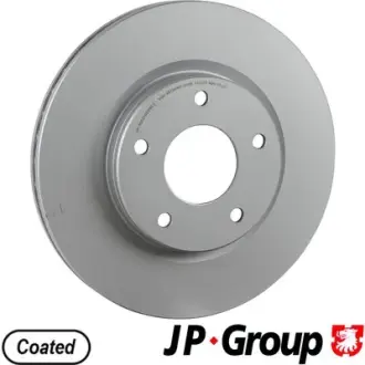 JP GROUP NISSAN диск гальмівний передн. Juke JP Group 4063102200