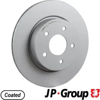 JP GROUP NISSAN гальмівний диск задн. X-TRAIL 14-, RENAULT KOLEOS II JP group 4063201100 Рено Kaleos