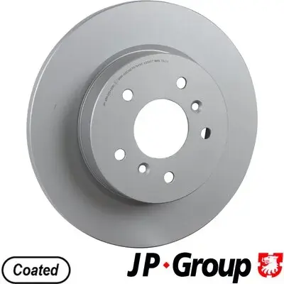 JP GROUP NISSAN гальмівний диск задн.Qashqai 13- JP group 4063201200