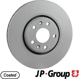 Гальмiвнi диски переднi JP group 4363102500 Рено Megane