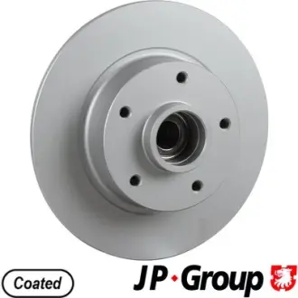 Гальмiвнi диски з пiдшипником заднi JP group 4363203000 Рено Меган 3