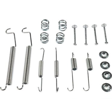 Комплект пружинок барабанных тормозов зад PEUGEOT 206/LOGAN 98- 203х39 jp group 4364002410 на Пежо 206