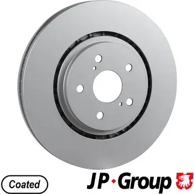 Гальмiвнi диски переднi JP group 4863104700