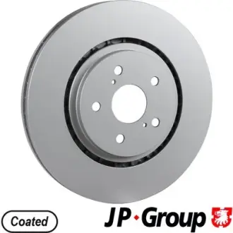 Гальмiвнi диски переднi JP group 4863104700
