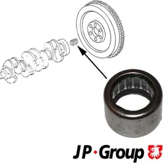 Центрирующий опорный подшипник, система сцепления JP group 1110450300