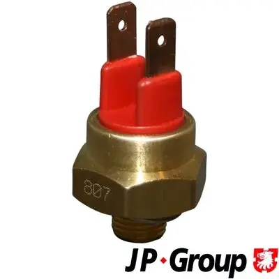 Датчик температуры (2 конт./красный/30С) Golf/Passat B2/Audi 100 JP Group 1193200600 (фото 1)