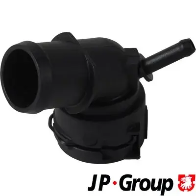 Фланец системы охлаждения Caddy III/Golf V/VI/Passat 1.9TDI 03- (верхний/радиатор) JP Group 1114510000 (фото 1)