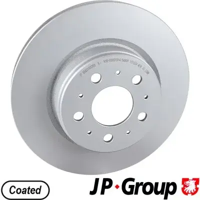Гальмiвнi диски переднi JP group 6563100200