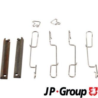 DB К-т установчий гальм. колодок задн. V-CLASS V 200 97-03, V-CLASS (638/2) V 230 TD 96-03 jp group 1364003710 на Мерседес Вито 638