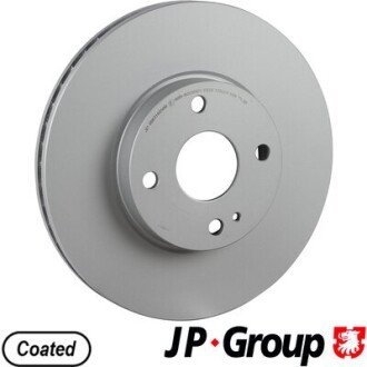 Диск гальм. передн. MAZDA 2 14- jp group 3863102500