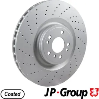 JP GROUP Диск торм. пер. DB GL166 -18 JP group 1363108500