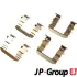 JP GROUP HYUNDAI К-т установочный пер. торм. колодок VELOSTER 1.6 GDI 11-17, i30 1.6 07-11, ix35 2.0 10-13, KIA CARENS III 1.6 CRDi 110 10-, PRO CEED 1.6 08-12 JP group 3564003510