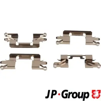 JP GROUP MITSUBISHI К-т установочный пер. торм. колодок L 200 / TRITON 2.5 07-15, NISSAN NP300 NAVARA (D40) 2.5 dCi 05-, PATHFINDER III (R51) 4.0 4WD05- JP group 3964002610