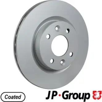 JP GROUP RENAULT диск гальмівний передній CLIO 1.7,1.8I 16V 91- JP group 4363101900 Рено Megane
